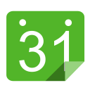 Utilities calendar green Icon