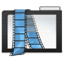 Folder Dark Videos Icon
