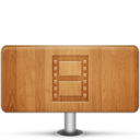 Movies Wood Icon