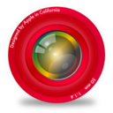 Red Aperture Icon