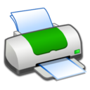 Hardware Printer Green Icon