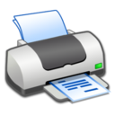 Hardware Printer Text Icon