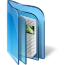 Live Folder Blue Icon