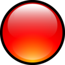 Aqua Ball Red Icon