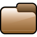 Folder Closed Brown Icon