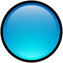 Button Blank Blue Icon