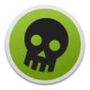 Skull green Icon