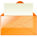 Mail orange Icon