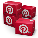 Pinterest Shipping Box Icon