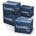 Tumblr Shipping Box Icon