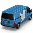 Twitter Van Back Icon
