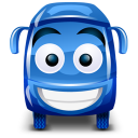 bus blue Icon