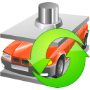 Car utilization Icon