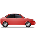 Car Right Red Icon