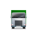 Truck Front Green Icon