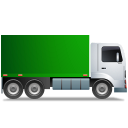Truck Right Green Icon