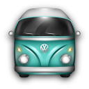 VW Bulli Blue Icon