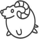 Animal Sheep Icon
