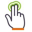 multitouch Icon