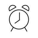 alarm clock_2px Icon