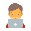 person_with_laptop_male Icon