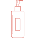 Makeup remover line Icon