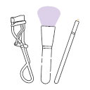 Makeup tools Icon