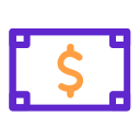 Business Icons_Money Dollar - 1 Icon