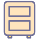 Cupboard, drawer, sorting Icon