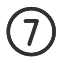 NumberCircleSeven Icon
