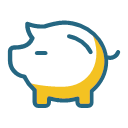 Savings bank Icon