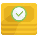 Icon collection / payment write off management Icon