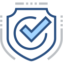 Pass verification, pass safety, confirm, hook, safety protection Icon
