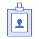 Employee's card Icon