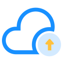 Cloud disk upload Icon