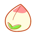 Longevity peach shaped Mantou Icon