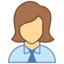 Female - Administrator Icon