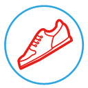 Sports shoes, casual shoes Icon