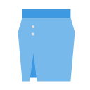 Blue skirt Icon
