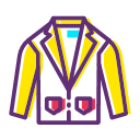 Clothing men's coat Icon