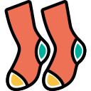 Young girl socks Icon