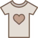 shirt-heart Icon
