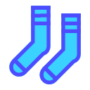 Multicolor thread - socks Icon