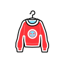 Round neck sweater Icon