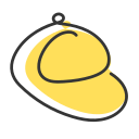 Peaked cap Icon