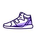 High top board shoes Icon