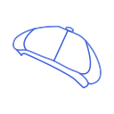 Octagonal cap Icon