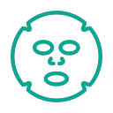 Facial mask paper Icon