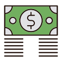 Money bundle Icon