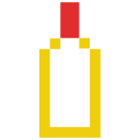 The wine bottle Icon